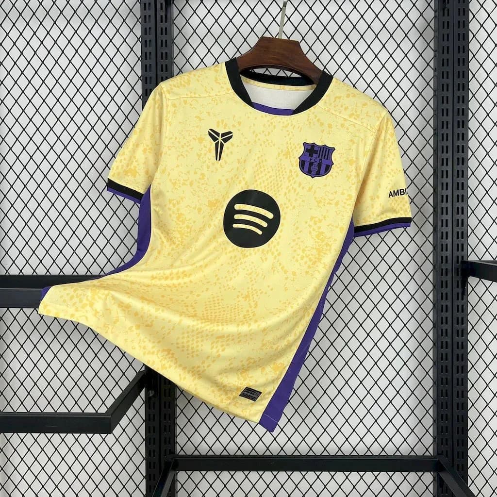 Maillot Foot FC Barcelone2025 2026 extérieur Kobe Bryant Mamba