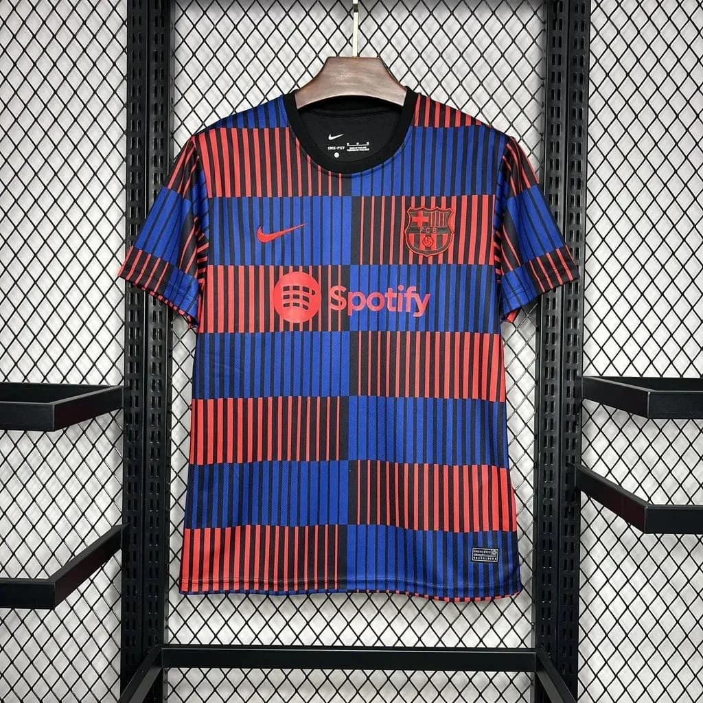 Maillot foot FC Barcelone 2024 2025 entraînement #1