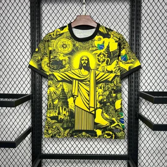Maillot Brésil Concept 2024 Jaune