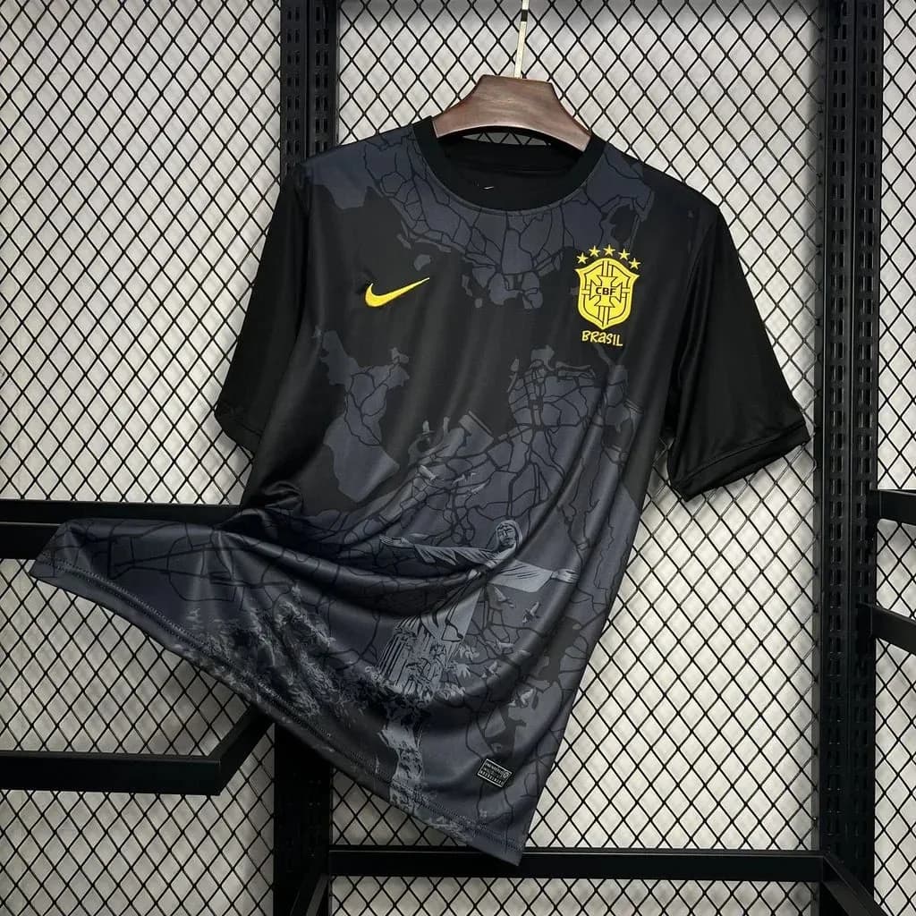 Maillot Brésil  foot concept 2024 2025
